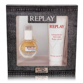 Replay Replay for Her komplekts sievietēm (20 ml. EDT + 100 ml. ķermeņa losjons)