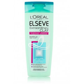 L'oreal Elvive Extraordinary Clay Shampoo šampūns taukainiem matiem