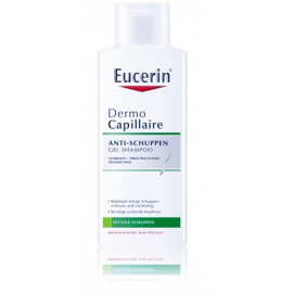 Eucerin DermoCapillaire oily dandruff gel šampūns pret blaugznām 250 ml.