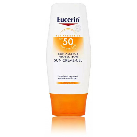 Eucerin Sun Allergy Protection SPF50 krēms-želeja pret sauli 150 ml.