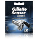 Gillette Sensor Excel skuvekļa asmeņi