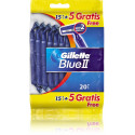 Gillette Blue II vienreizējie skuvekļi