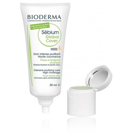 BIODERMA Sebium Global Cover maskējošs krēms problemātiskai ādai 30 ml.