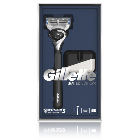 Gillette Fusion5 ProShield skuveklis un statīvs