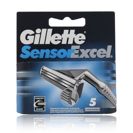 Gillette Sensor Excel skuvekļa asmeņi