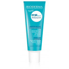 BIODERMA Abcderm Babysquam Cradle Cap Cream krēms bērniem blaugznām kreveles noņemšanas 40 ml.