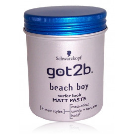 Schwarzkopf got2b Beach Boy Matt Paste matu ieveidošanas pasta 100 ml.