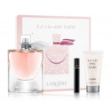 Lancome La Vie Est Belle komplekts sievietēm (100 ml. EDP + 50 ml. ķermeņa losjons + 2 ml. skropstu tuša)