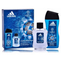 Adidas UEFA Champions League komplekts vīriešiem (100 ml. EDT + 250 ml. dušas želeja)