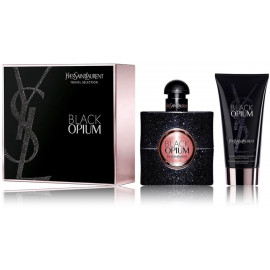 Yves Saint Laurent Black Opium komplekts sievietēm (50 ml. EDP + 50 ml. ķermeņa mitrinātājs)