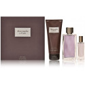 Abercrombie & Fitch First Instinct Man komplekts vīriešiem (100 ml. EDT + 15 ml. EDT + 200 ml. dušas želeja)