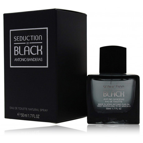 Antonio Banderas Seduction in Black EDT smaržas vīriešiem