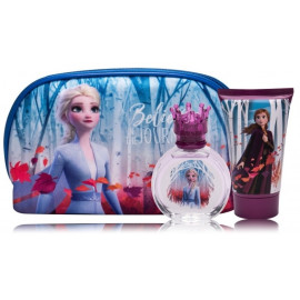 Disney Frozen II komplekts meitenēm (50 ml. EDT + 100 ml. dušas želeja + kosmētikas maciņš)