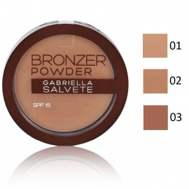 Gabriella Salvete Bronzer Powder SPF15 bronzas pūderis 8 g.