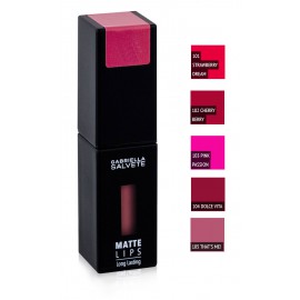 GABRIELLA SALVETE Matte Lips šķidra matēta lūpu krāsa 4 ml.