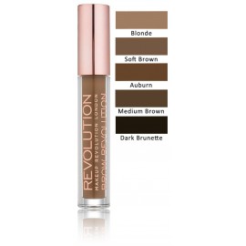 Makeup Revolution Brow Revolution uzacu želeja ar birstīti 3.8 g.