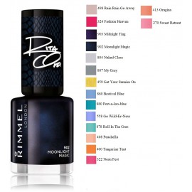 Rimmel 60 Seconds Nail Polish By Rita Ora ātri žūstoša nagu laka