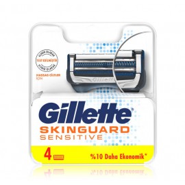 Gillette Skinguard Sensitive бритвенные головки 4 шт.