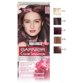 Garnier Color Sensation Intense Permanent Colour Cream ilgnoturīga matu krāsa