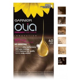 Garnier Olia стойкая краска для волос без аммиака 5.3 Golden Brown