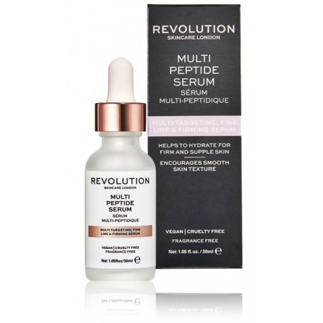 Makeup Revolution Multi Peptide Serum nostiprinošs serums sejai 30 ml