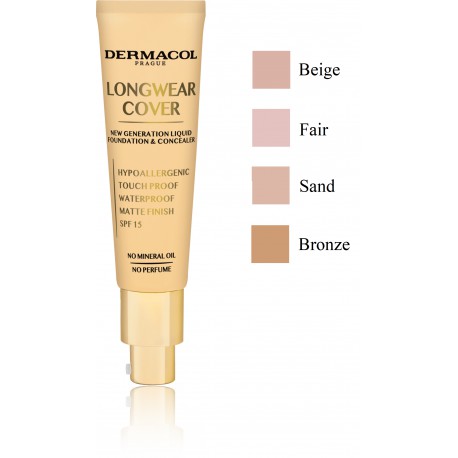 Dermacol Longwear Cover Makeup SPF15 База под макияж 30 ml