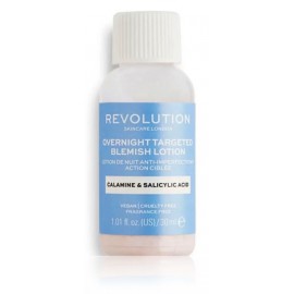 Makeup Revolution Overnight Targeted Blemish Lotion losjons pret ādas nepilnībām 30 ml