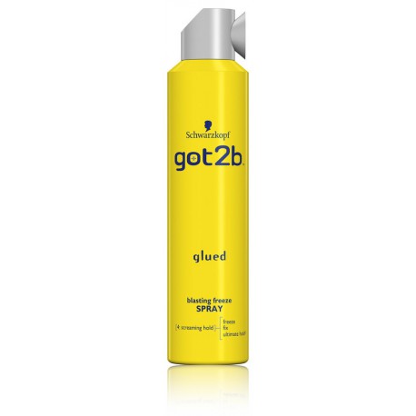 Schwarzkopf got2b Glued Blasting Freeze Spray īpaši stipras fiksācijas matu laka