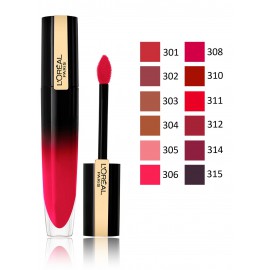 L'oreal Brilliant Signature High Shine Colour Lip Ink šķidra lūpu krāsa 6.4 ml.