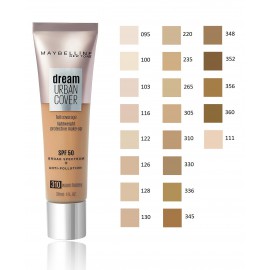 Maybelline Dream Urban Cover SPF 50 meikapa bāze 30 ml