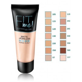 Maybelline Fit Me Matte & Poreless grima pamats