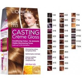 Loreal Casting Creme Gloss краска без аммиака 323 Darkest Chocolat