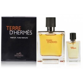 Hermes Terre D'Hermes Pure Parfum komplekts vīriešiem (75 ml. + 12,5 ml.)
