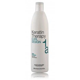 AlfaParf Keratin Therapy Move Disigner krēms matu lokām 500 ml.