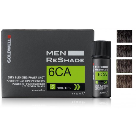 Goldwell Men Re-Shade tonējoša matu krāsa vīriešiem 4 x 20 ml.